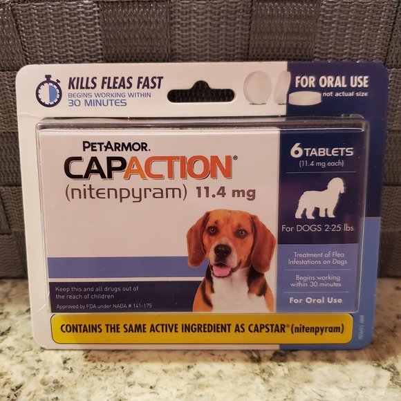 Capaction Oral Flea Pill Treatment - Picture 1 of 2